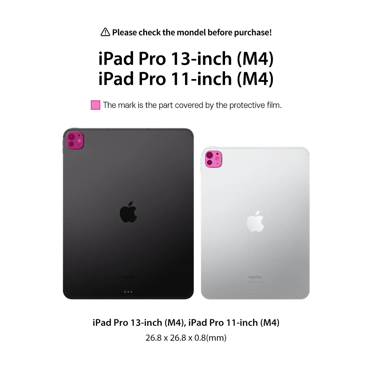 Araree Core Camera Glass For iPad Pro M4 11-In & 13-In - Clear - Tashqila Araree Core Camera Glass For iPad Pro M4 11-In & 13-In - Clear - Tashqila